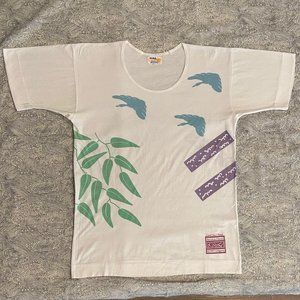Vintage Limited-Edition Silk-Screened China Tee Small